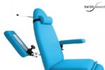 Fauteuil électrique pour hémodialyse et chimiothérapie modèle SE-2340-BR accoudoirs