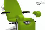 Fauteuil de gynécologie modèle SE-2230-BRG etriers genoux