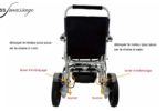 Fauteuil à roulettes avec moteur électrique modèle Mobility