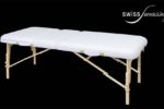 Table de massage avec dossier er rallonge têtière