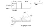 Table de physio dimensions