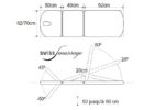 Dimensions Table de physio