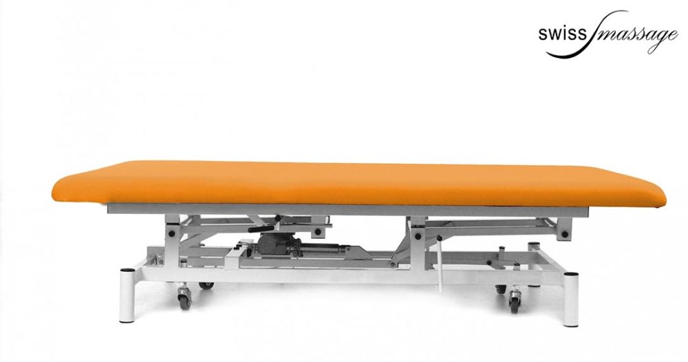 Table de soins Bobath électrique chassis trapèze basse