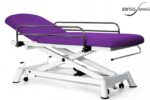 Table de soins médicaux avec barrières de sécurité