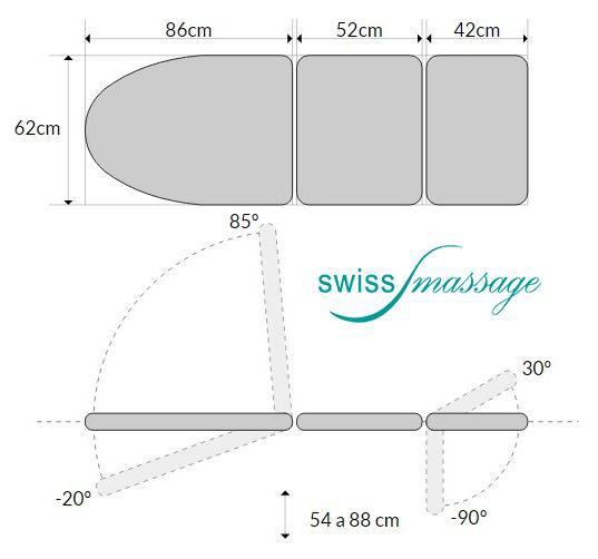 Fauteuil Ophtalmologie dimensions Suisse